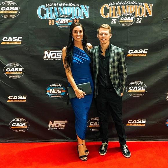 Norma Kamali Diana Gown Berry Blue - Picture 5 of 5